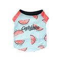 Spring And Autumn Thin Short Sleeve Dog Cotton Clothes