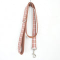 Pet leash, comfortable personality plaid dog chain