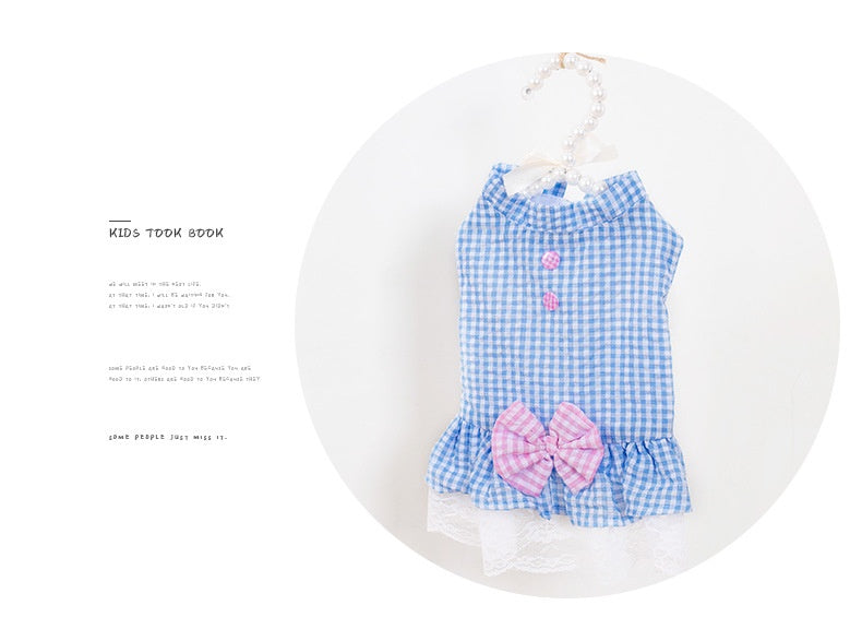 Summer Thin Princess Dress Small Dog Clothes