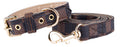 Pet Dog PU Collar Leash Set