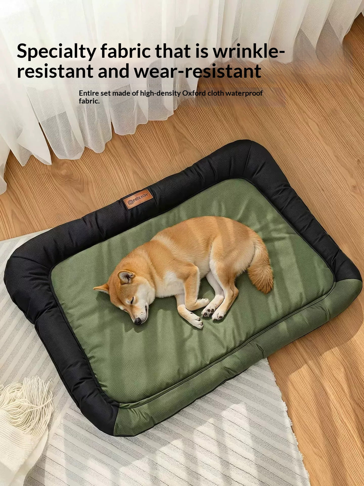 Army Green Pet Bed