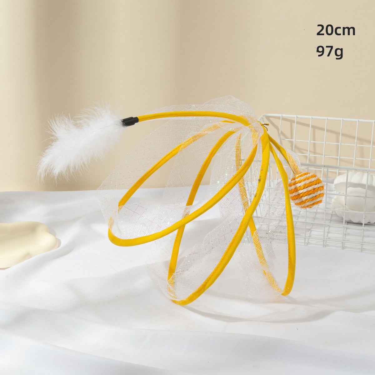 Cat Tunnel Feather Mouse Transformational Durability