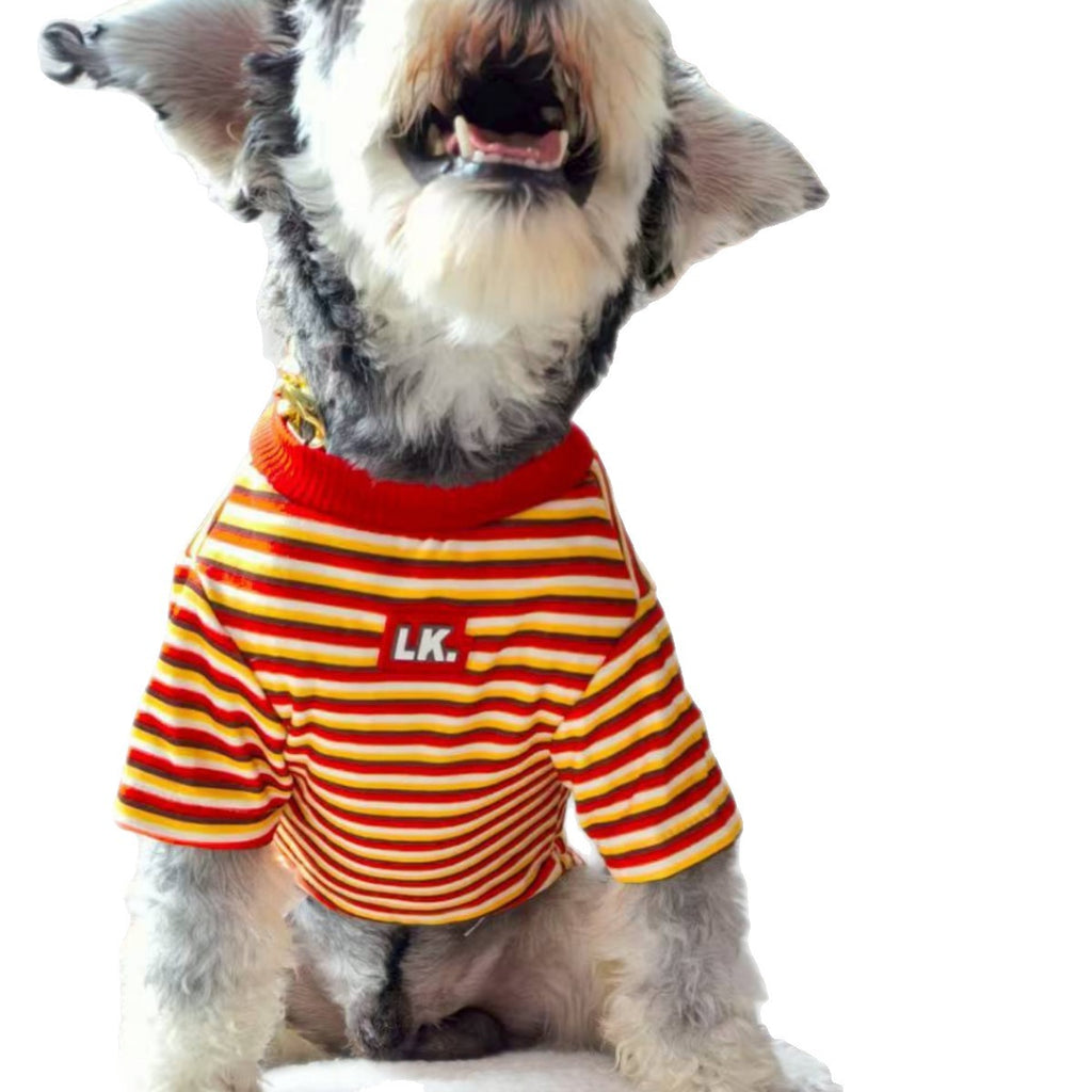 Pet Clothing Warm Cute Striped