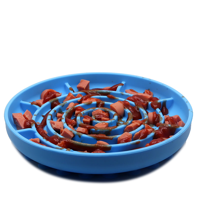 Dog Slow Food Bowl Anti-tumble Round