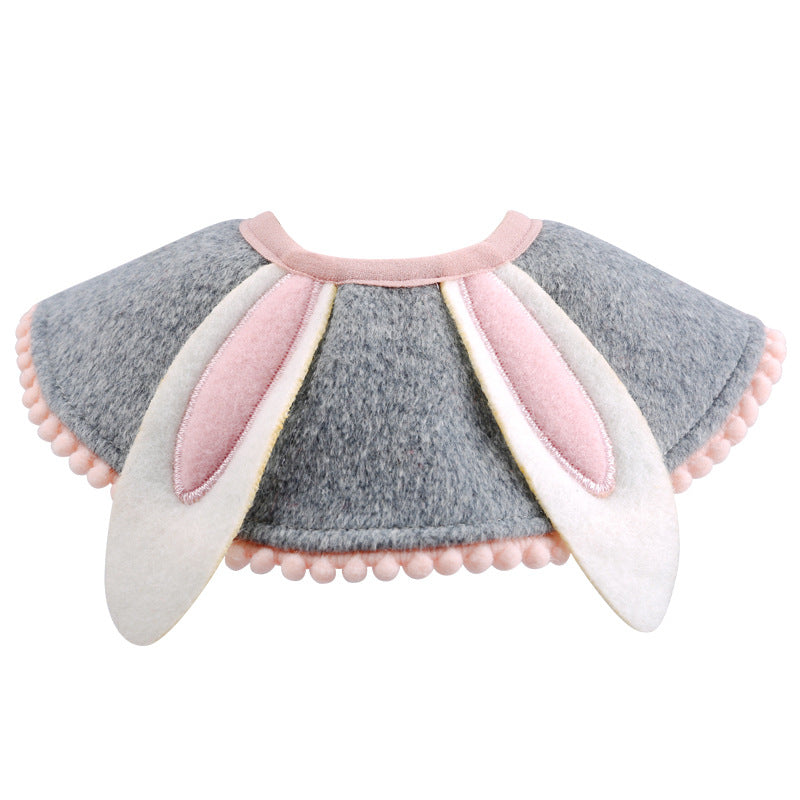 Dog Cat Cartoon Animal Bib Pet Scarf