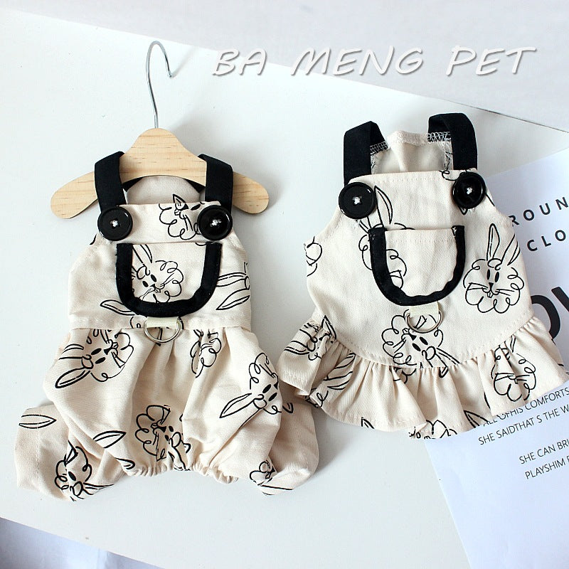 Pet Dog Overalls Teddy Bichon Trend