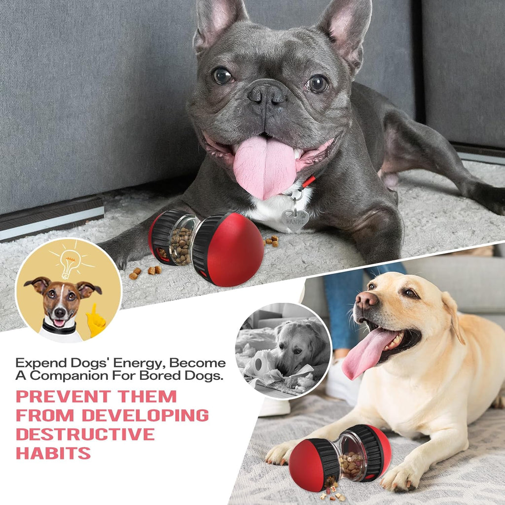 Slow Feeder Puppy Toy Food Puzzles Ball For Dogs Promote Mind And Body Stimulation