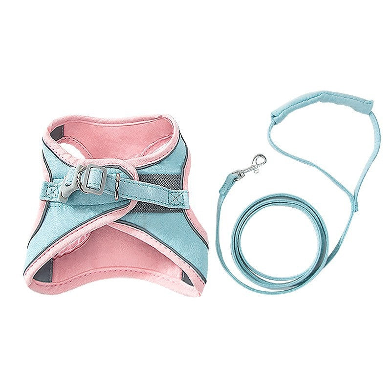 Cat Pulling Rope Vest Reflective Chest Strap