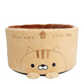 Cute Design Round Plush Creative Pet Nest