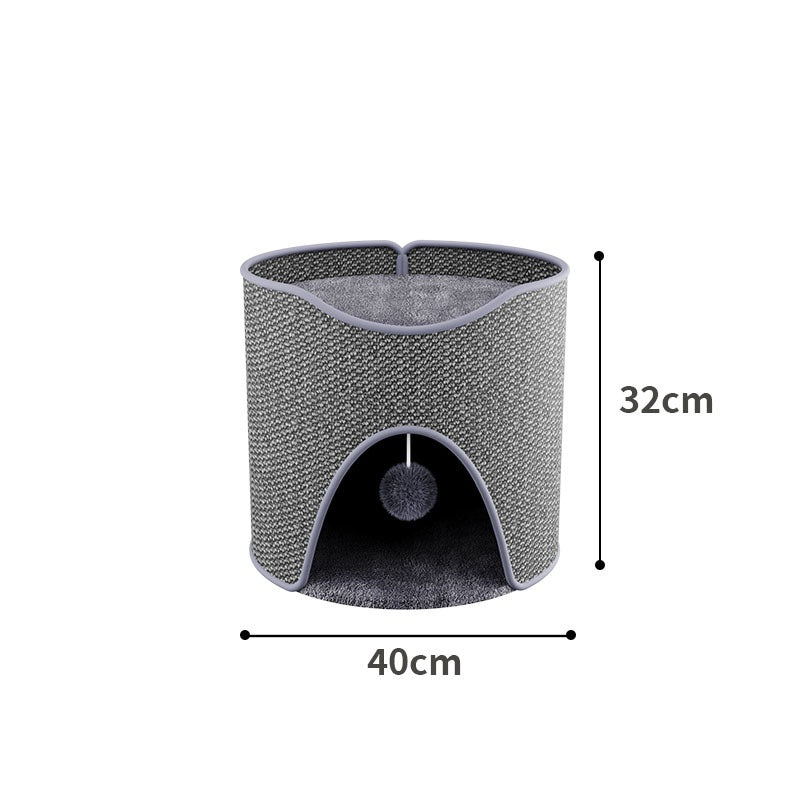 Four-Season Universal Tree-Hole Sisal Scratching Post Cat Climbing Frame