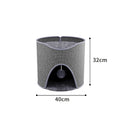 Four-Season Universal Tree-Hole Sisal Scratching Post Cat Climbing Frame