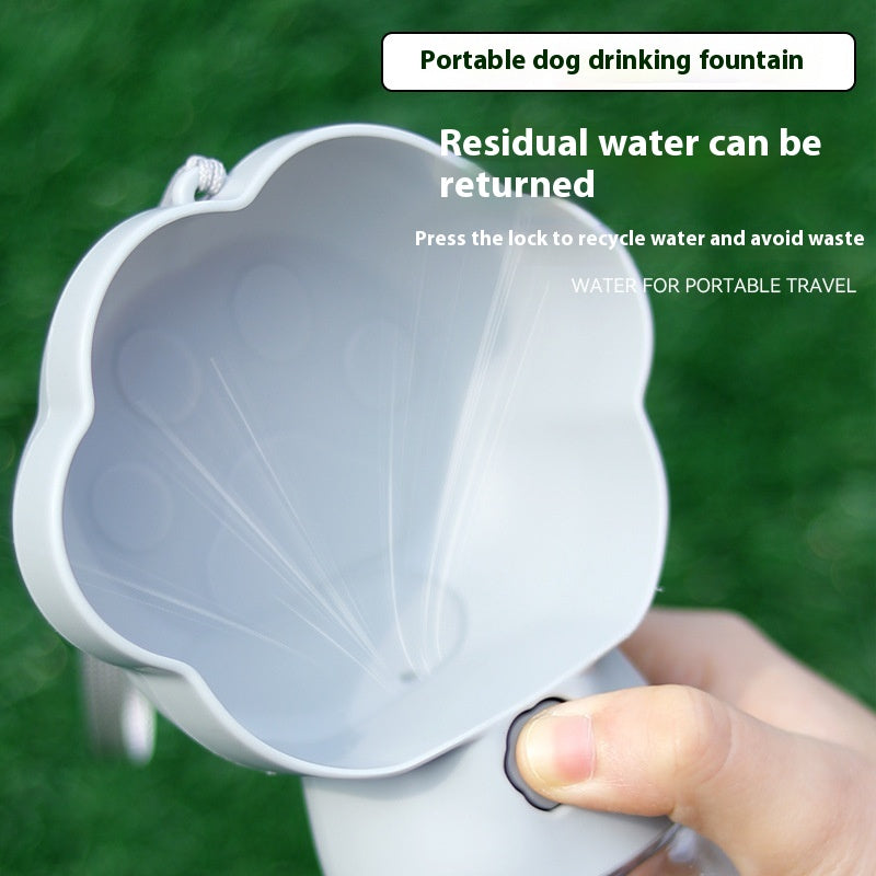 Pet Dog Outing Water Cup Puppy Kettle