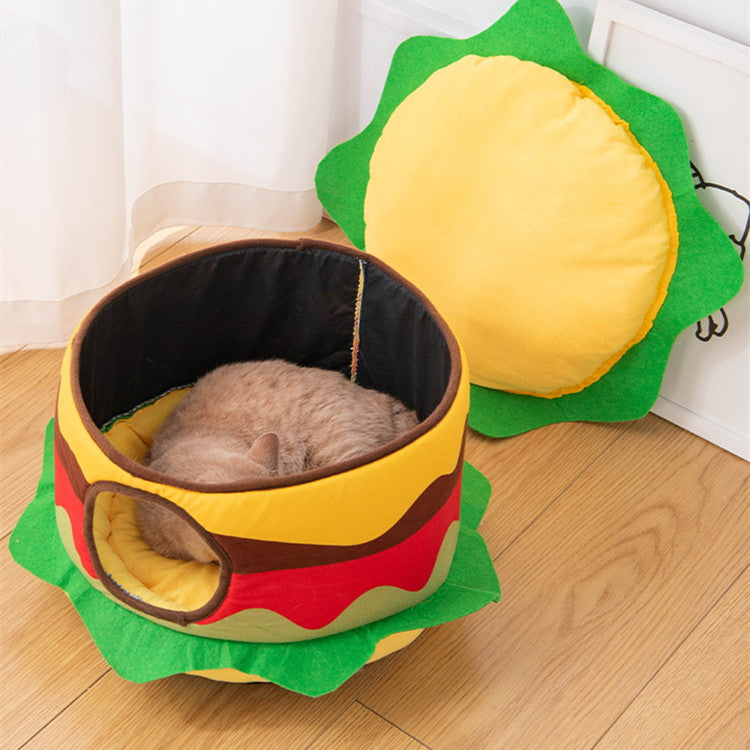 Cyber Celebrity Cat Nest Warm Closed