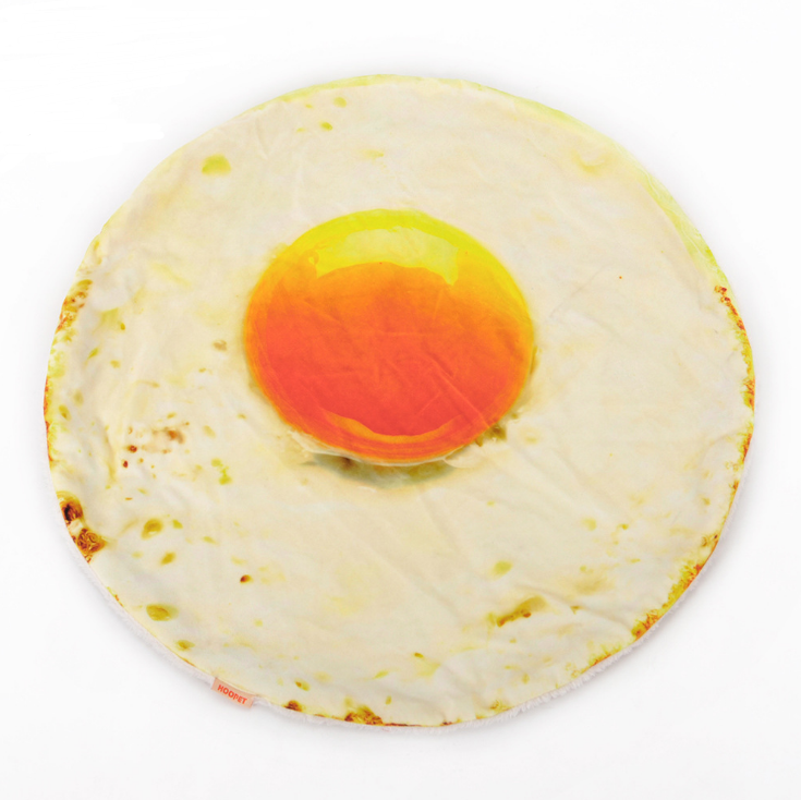 Poached egg quilt