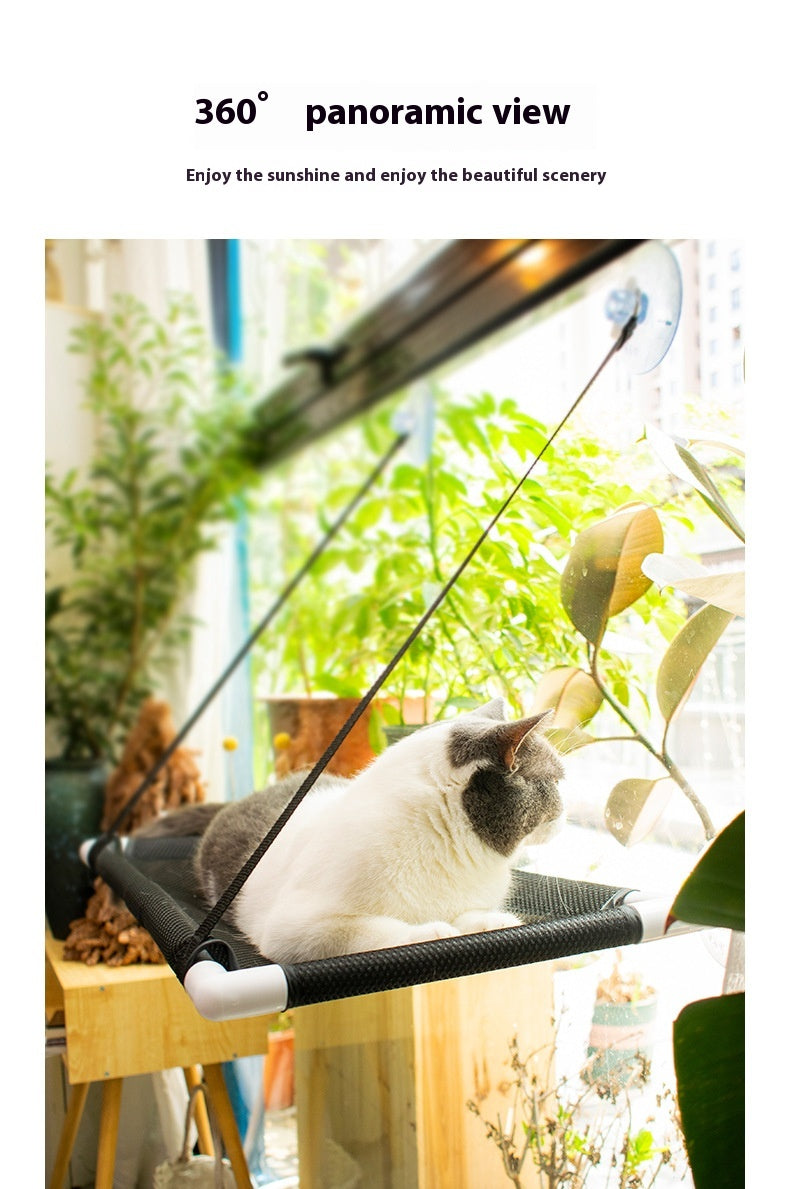 Four Seasons Cat Hammock Window Cat Nest Sucker Hanging