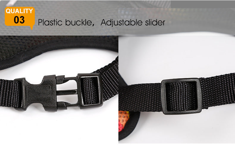 Rainbow chest strap