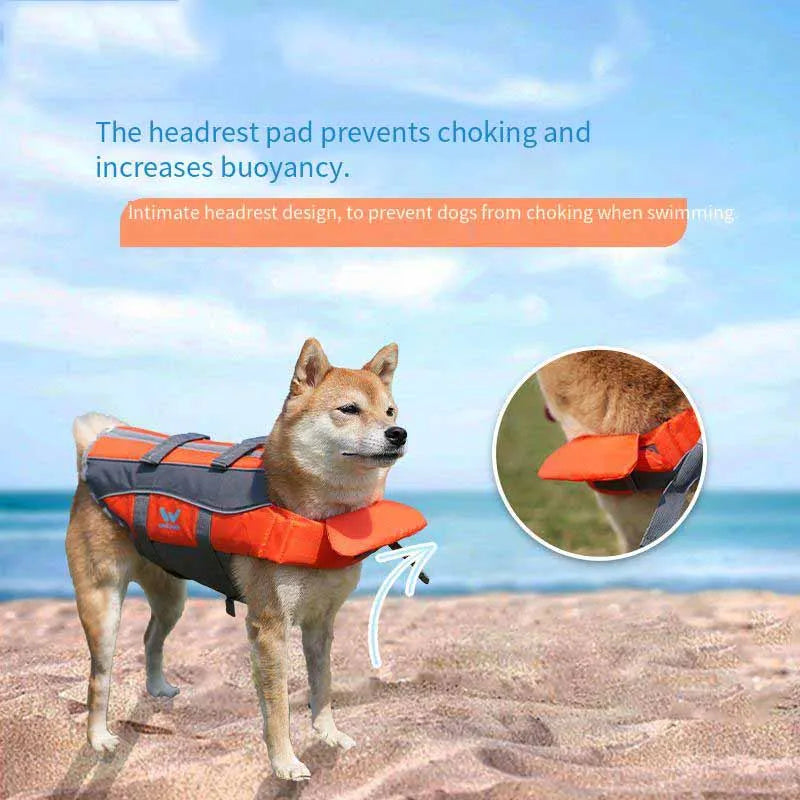 Pet Life Vest Dog Swimming Clothes