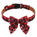 Dog Accessories Bow Tie Dog Collar Christmas Pet Collar