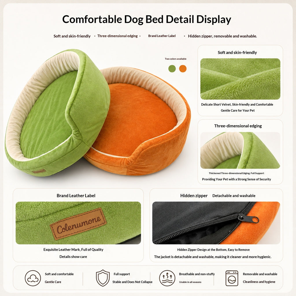 New Dog Nest Winter Warm Thickened With Velvet Four Seasons Universal Air-conditioning Room Pet Nest Pet Supplies