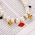Pearl Hand-woven Adjustable Cat Collar