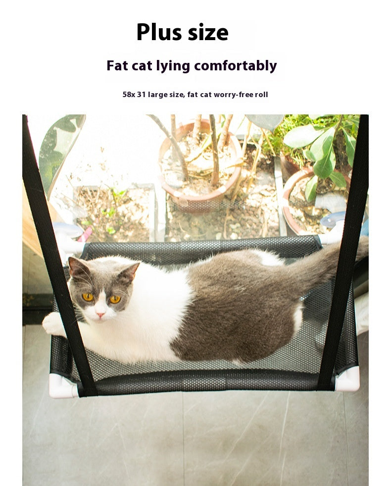 Four Seasons Cat Hammock Window Cat Nest Sucker Hanging