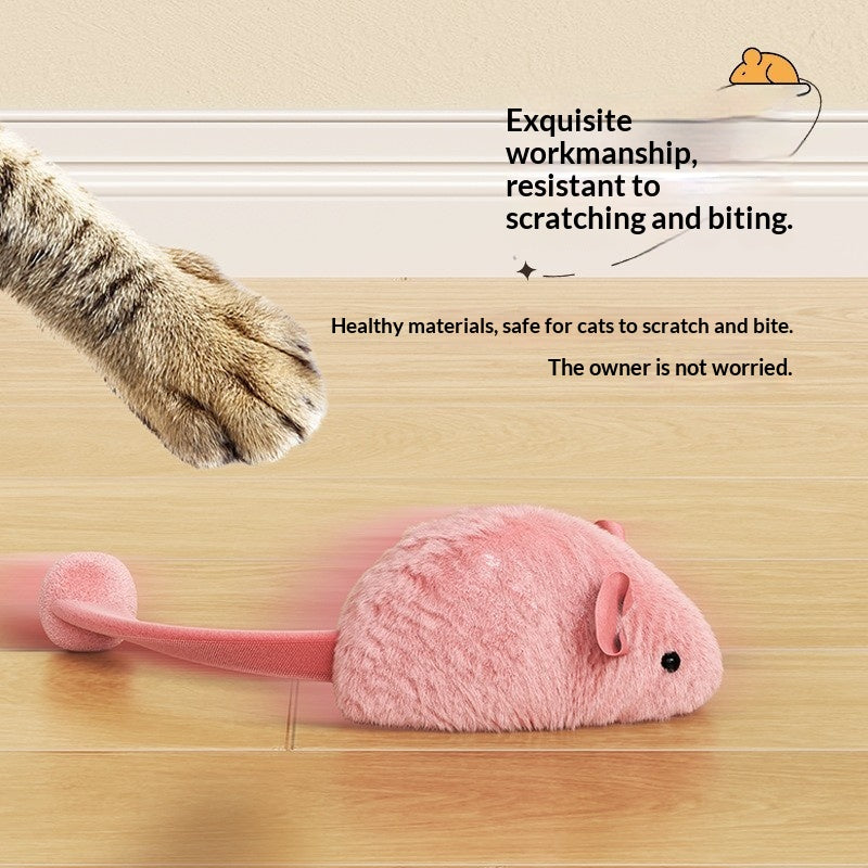 Fluorescent Mouse-shaped Interactive Cat Toy