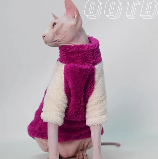 Cat Clothes Autumnwinter Plush Warm