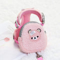 Fleece Cute Pet Backpack Chest Strap Vest Type Traction Rope