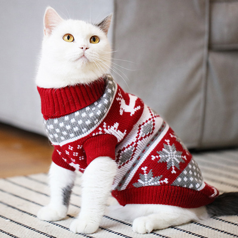 Thickened Warm Winter Anti-hair Falling Pet Sweater