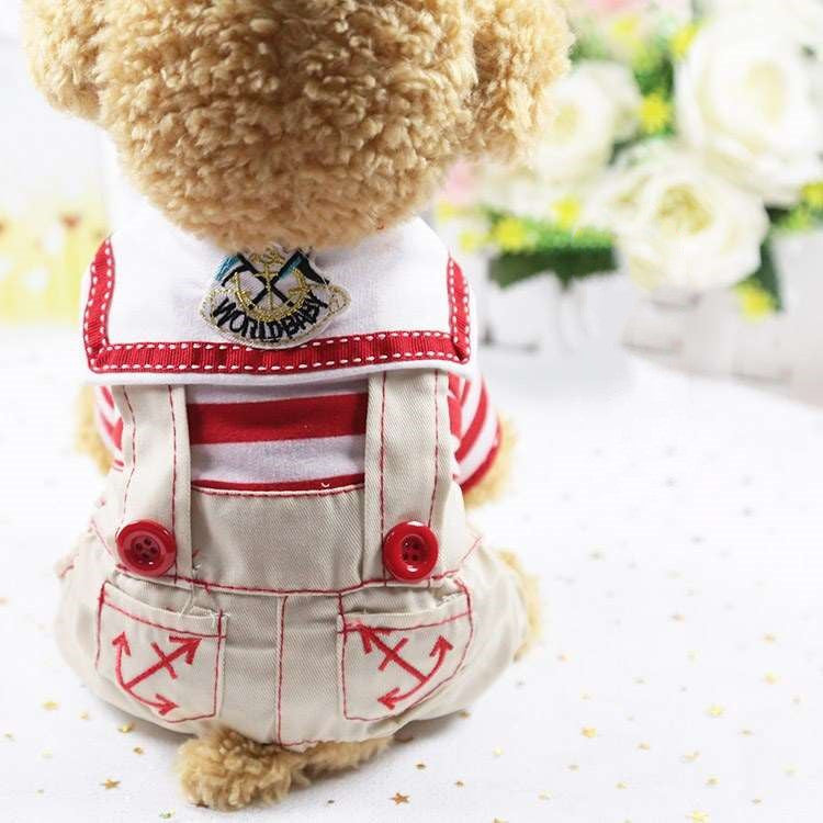 Pet dog clothes four-legged clothes