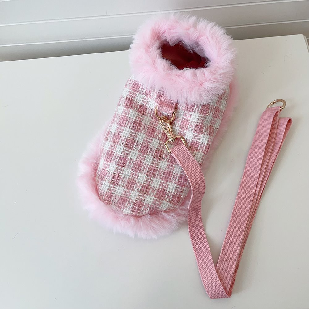 Cat Warm Clothes Chest And Back Traction