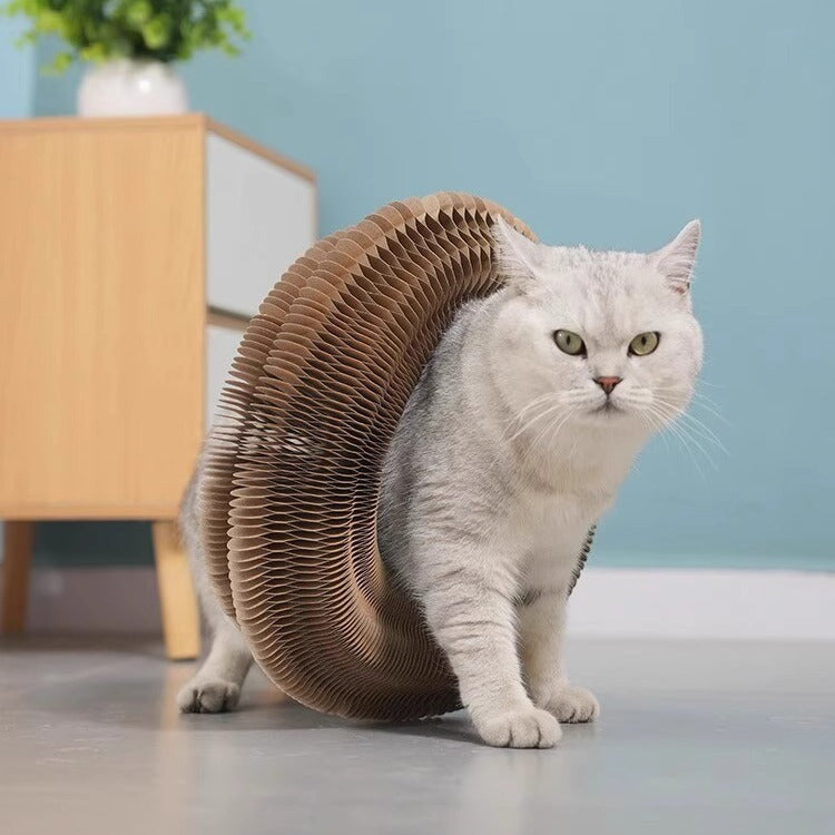 Organ Cat Scratch Board Bed, Wear-resistant And Non-flaking Cat Toy, Self-entertaining And Boring, Corrugated Paper Scratch Board, Essential For Cats