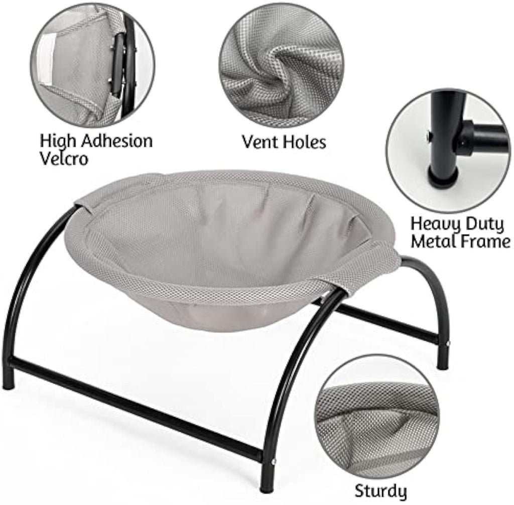 Breathable & Removable Cat Hammock Bed For Indoor Cats Washable & Comfortable Pet Hanging Nest For Cats