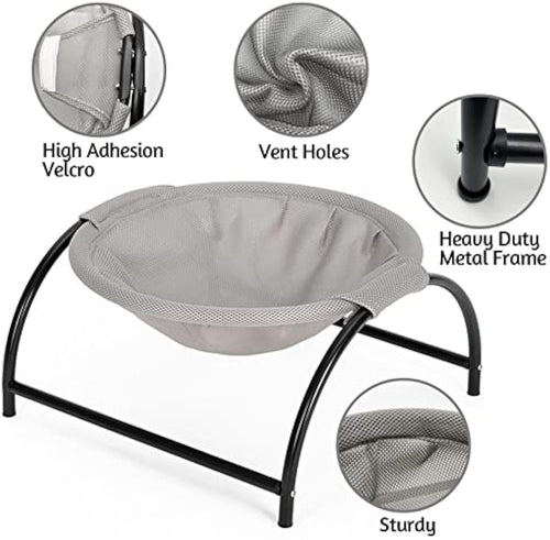 Breathable & Removable Cat Hammock Bed For Indoor Cats Washable & Comfortable Pet Hanging Nest For Cats