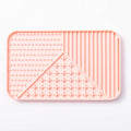 Silicone Pet Licking Mat Suction Cup Anti-choke Slow Food Placemat