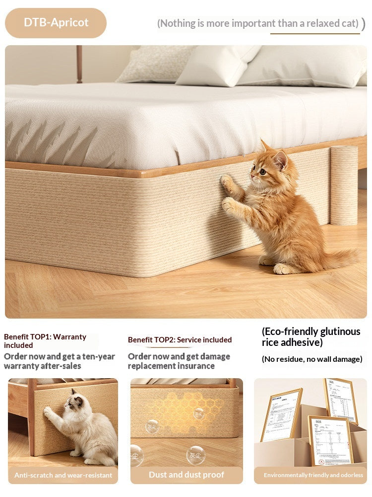 Wear Resistant And Non Shedding Vertical Wall Sticker Cat Scratch Board