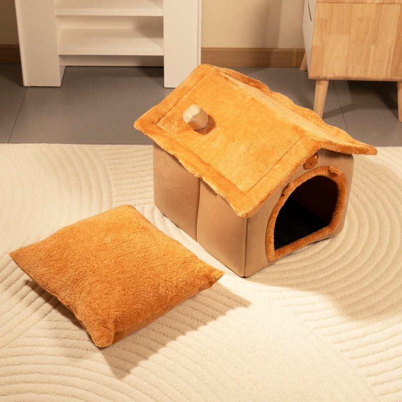 House-shaped Cat Bed