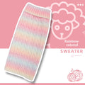 Knitted Pullover Pet Sweater