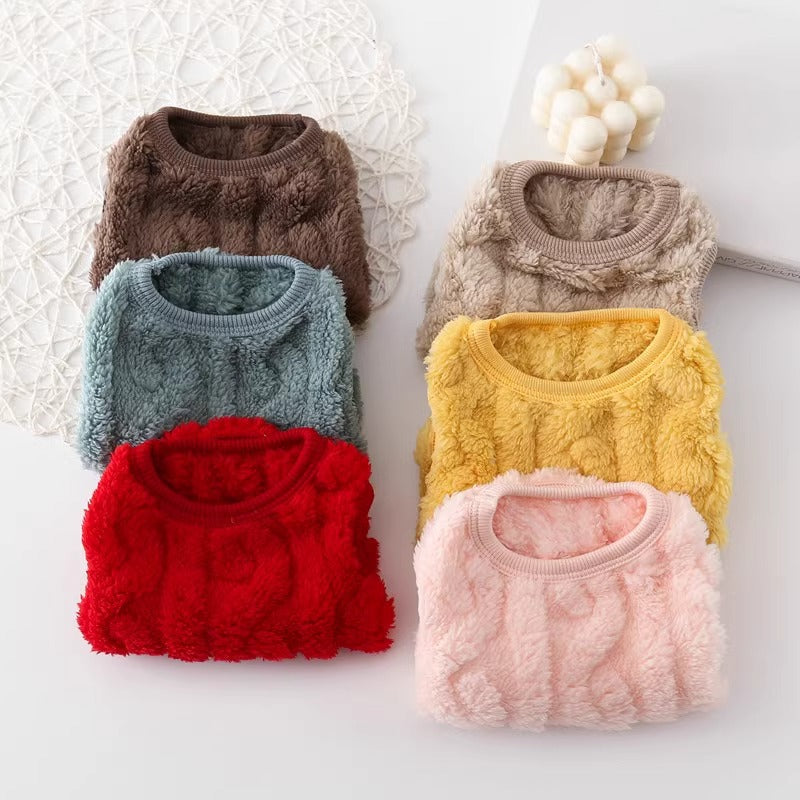 Pet Clothes Thermal Knitting Thickened Vest