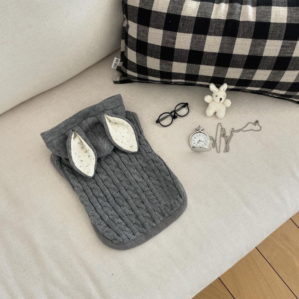 Simple Warm Pet Clothes Cape And Shawl
