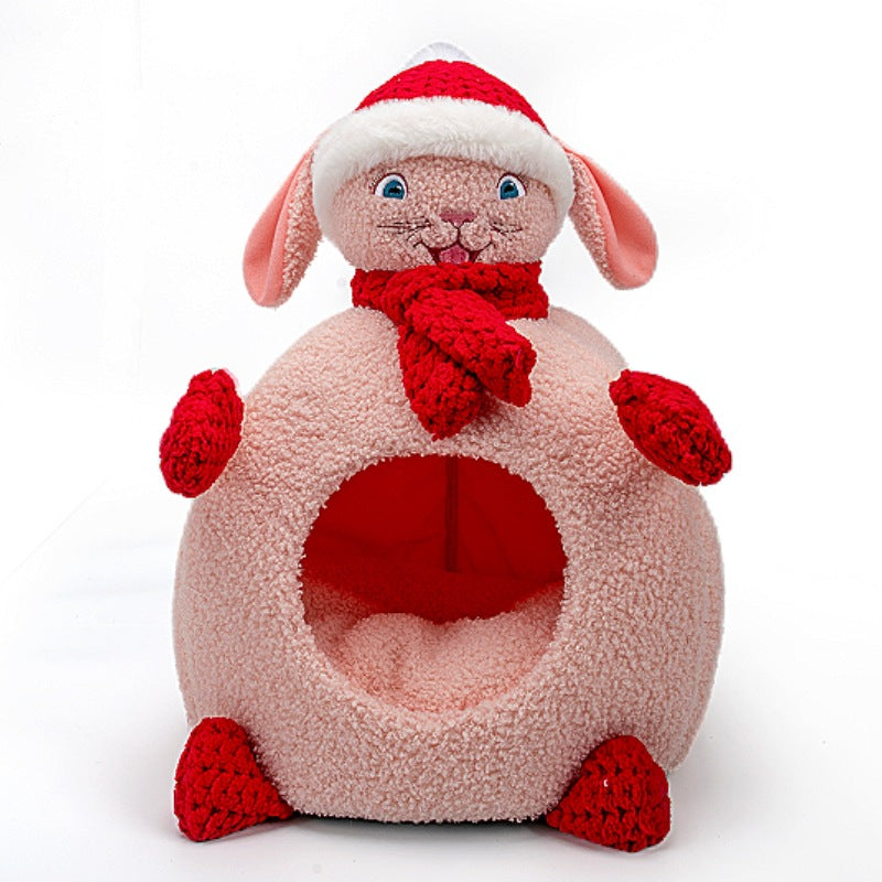 Cat Nest Winter Warm Three-dimensional Cartoon Closed