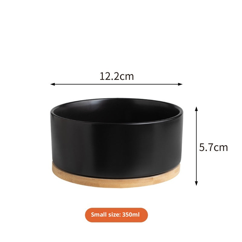 Constant Temperature Cat Ceramic Pet Heating Drinking Bowl