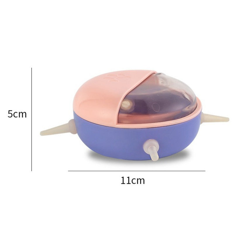 Kitten Milk Feeder Dog Cat Drinker Puppy Bottle Feeder 4 Teats Multiple Kittens Breastfeeding Bubble Milk Bowl