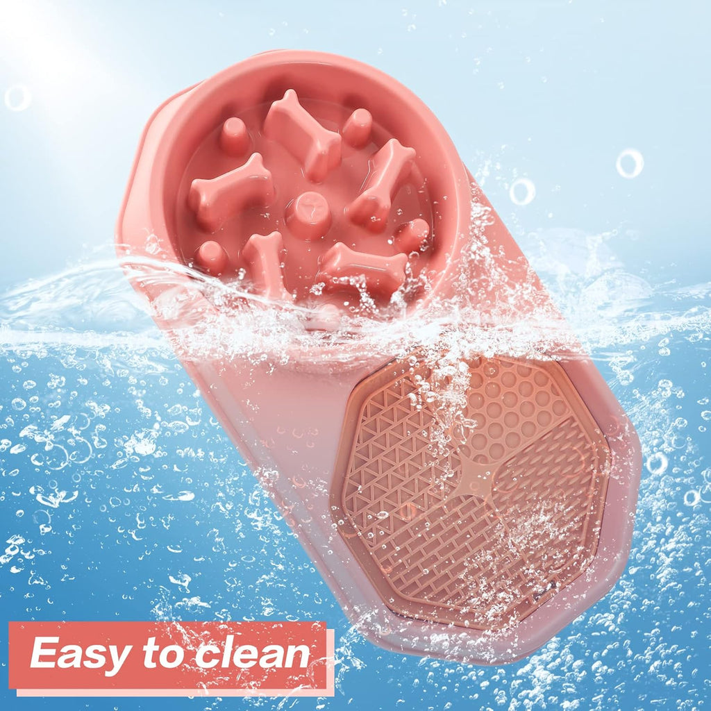 Slow Feeder Dog Bowls Puzzle Anti Gulping Interactive Bloat Durable Preventing Choking Healthy Dogs Bowl
