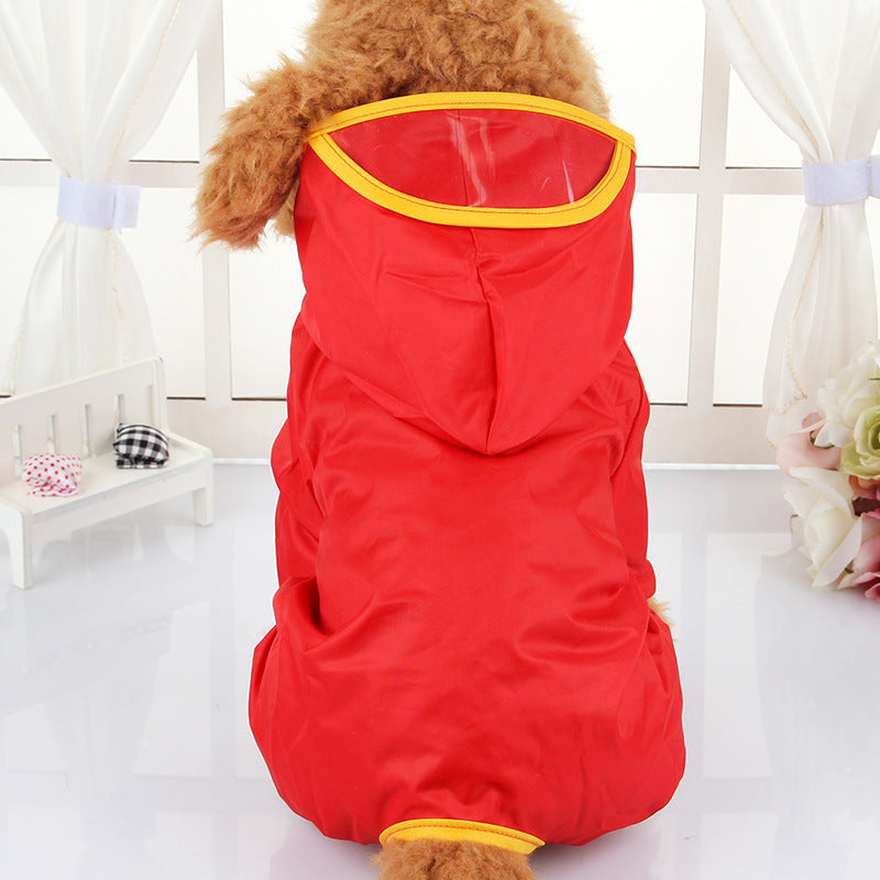 All-inclusive Raincoat Waterproof Pet Clothes