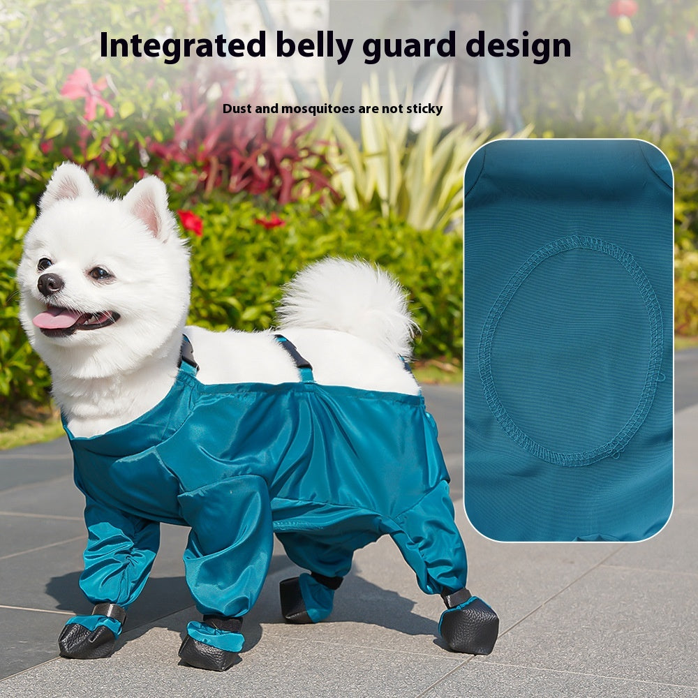 Pet Diaper Bag Belly Jumpsuit Dustproof Pants