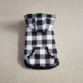 Pet plaid warm clothes for autumn and winter