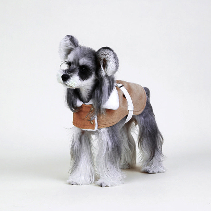 British Style Cloak Coat For Dogs