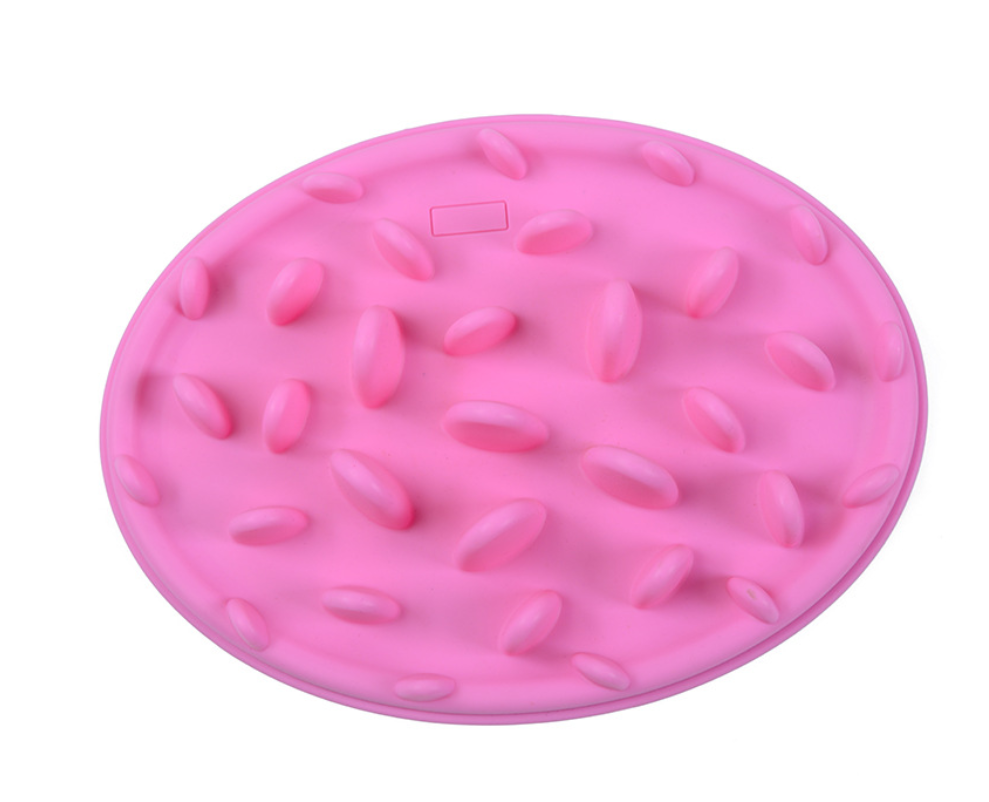 Dog licking plate mold