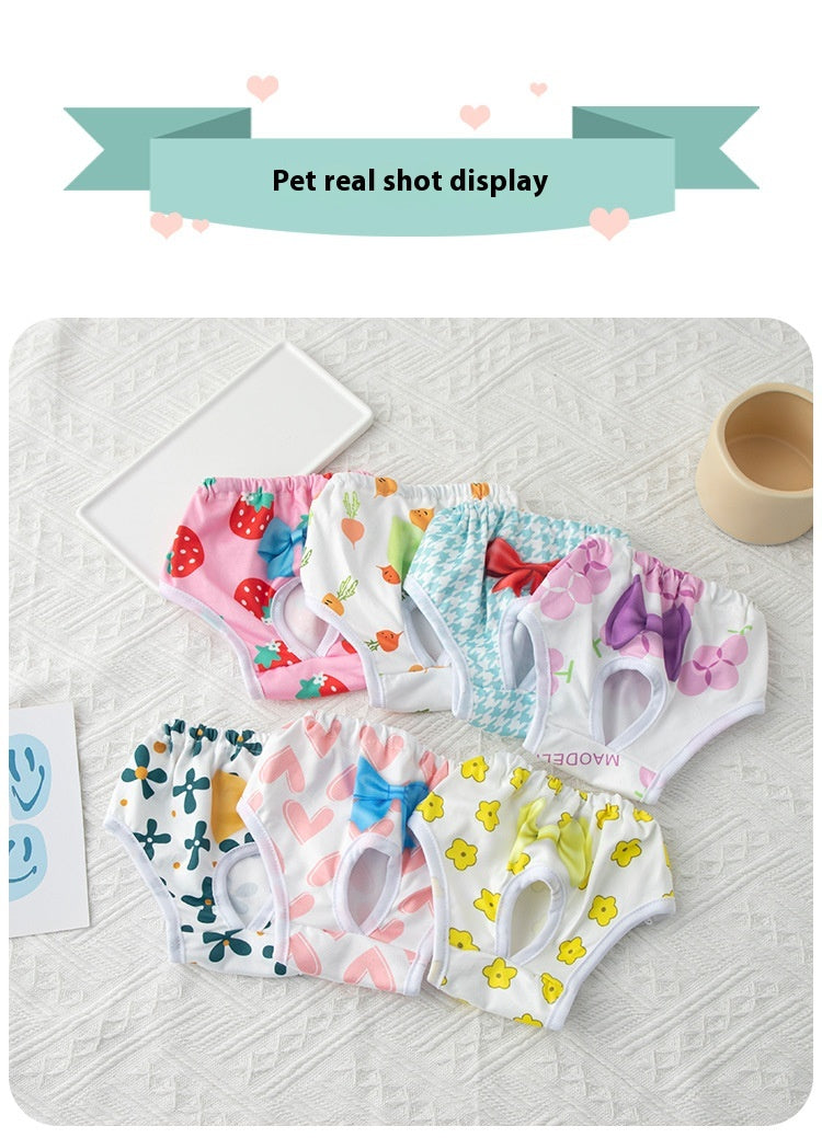 Pet Physical Pant Printed Cute